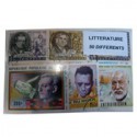 50 timbres de litterature