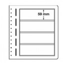 Feuilles LB4 en papier cartonné 4 bandes