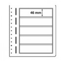 Feuilles LB5 en papier cartonné 5 bandes