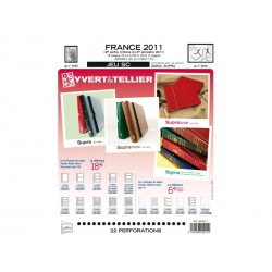 Jeu SC France 2011-2ème semestre YVERT ET TELLIER