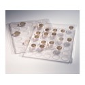 Pochettes plastique ENCAP, transparentes pour pièces de 2 € sous capsules