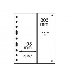 Pochettes plastiques GRANDE, avec 2 Bandes verticales