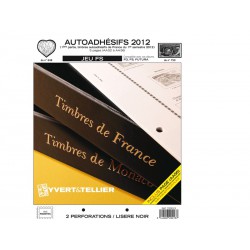 Jeu France FS 2012 1er semestre -Auto adhésifs YVERT ET TELLIER