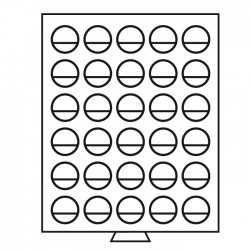 Petit Médaillier SMART pour 30 cases de 32,5 mm