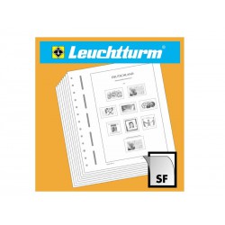 LEUCHTTURM SF-Feuilles préimprimées France 1960-1969