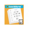 LEUCHTTURM SF-Feuilles préimprimées France 1970-1979