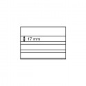 Cartes d'envoi Standard PVC 158 x 113 mm, 3 bandes 