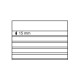 Cartes d'envoi Standard PS 158 x 113 mm, 4 bandes 