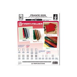 Jeu France 2009 SC -2ème semestre YVERT ET TELLIER