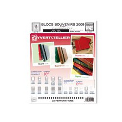 Jeu SC Blocs souvenirs SC 2009 YVERT ET TELLIER
