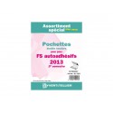 Assortiment de pochettes Auto Adhésifs 2013-2ème semestre (double soudure) 