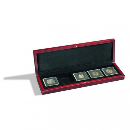 Ecrin numismatique 5 cases carrées pour Quadrum ou étuis cartonnés