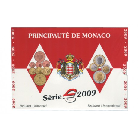 Série Euros Monaco BU 2009