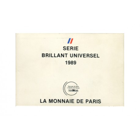 SERIE en Francs BU -  France 1989