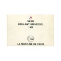 SERIE en Francs BU -  France 1989