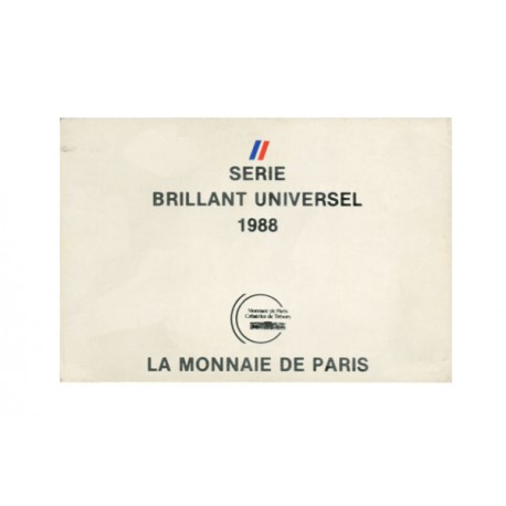 SERIE en Francs BU -  France 1988