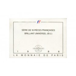 SERIE en Francs -  France 1986