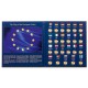 Album 2 Euros commémoratives PRESSO, 30 ans du drapeau de l'UE