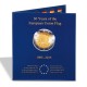 Album 2 Euros commémoratives PRESSO, 30 ans du drapeau de l'UE