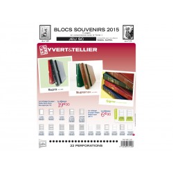 Jeu SC Blocs souvenirs 2014 YVERT ET TELLIER