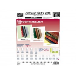 Jeu SC France 2014 Auto adhésifs 2ème semestre -YVERT ET TELLIER