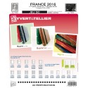 Jeu France 2016 - 1er semestre SC - YVERT ET TELLIER