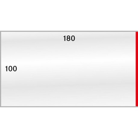 Gaines de protection 180x100 mm, par 50