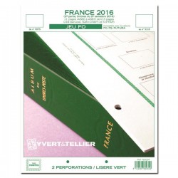 Jeu France FO 2016 2ème semestre YVERT ET TELLIER