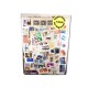 1 kilo de timbres du monde sur fragment