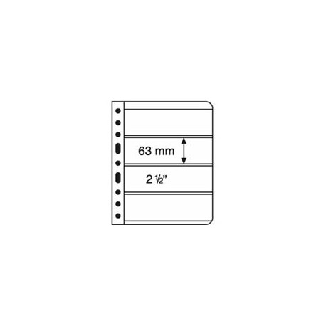 Feuilles VARIO 4 bandes horizontales