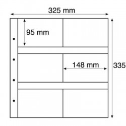 Feuille 6210 cartes postales