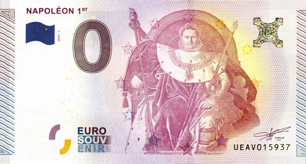 billet euro souvenir