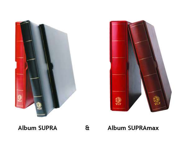 Album Supra et Supramax de chez Yvert et Tellier pour feuilles SC